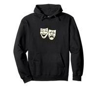 Masques de théâtre comédie et tragédie Sweat à Capuche