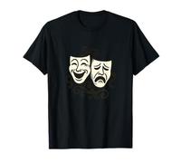 Masques de théâtre comédie et tragédie T-Shirt