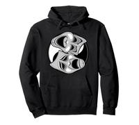 Masques de théâtre comédie et tragédie Yin Yang Balance Sweat à Capuche