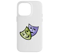 Masques de théâtre comédie tragédie Coque pour iPhone 14 Pro Max