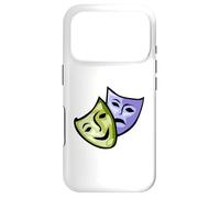 Masques de théâtre comédie tragédie Coque pour iPhone 17 Pro