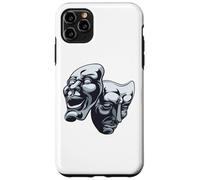Masques de théâtre Dramatique comédie et tragédie Coque pour iPhone 11 Pro Max