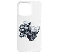 Masques de théâtre Dramatique comédie et tragédie Coque pour iPhone 15 Pro Max