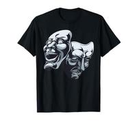 Masques de théâtre Dramatique comédie et tragédie T-Shirt