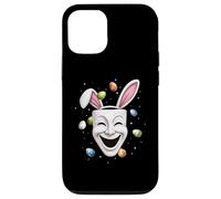 Masques de théâtre théâtre, Acteur, Actrice, œufs, Oreilles de Lapin Coque pour iPhone 12/12 Pro