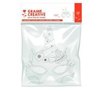 Masques Décoratifs - GENERIQUE - Lot de 6 - Licorne - À Colorier - Élastiques Inclus