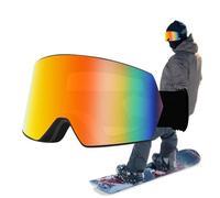 Masques Et Lunettes De Ski, Lunette De Ski, Protection Masques De Snowboard, Lunette De Snowboard À Double Couche À Vent, Protection Anti-UV, Lunettes De Anti-glare Pour Activités De Plein Air
