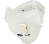 Masques jetables anti-poussière FFP2 avec valve - lot de 3 pcs - blister - CLIMAX - 19656