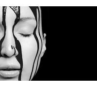 Masques Noirs et Blancs - Puzzle de 8000 pièces pour Adultes, Un défi Stimulant pour décorer Votre Mur (14 Ans+).