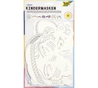 Masques pour enfants 'Thèmes', en carton, 6 motifs