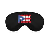 Masques pour les yeux doux de fierté de pays de drapeau de Porto Rico avec sangle réglable, bandeau léger et confortable pour dormir