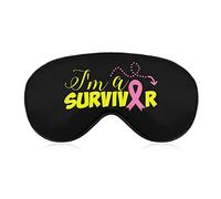 Masques pour les yeux souples pour les survivants du cancer du sein avec sangle réglable Bandeau léger et confortable pour dormir