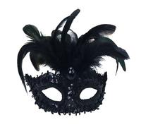 Masques Soirée Bal Masqué Unisex Déguisement Confortable et Léger Décoration Art Soirée Déguisement Mystérieux Loup en Dentelle Soirée Costume Festif Adulte Décontractés Décorations (One Size)