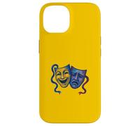 Masques théâtraux comédie et tragédie Coque pour iPhone 14