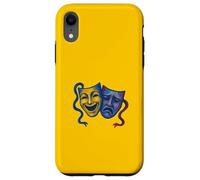 Masques théâtraux comédie et tragédie Coque pour iPhone XR