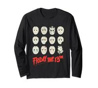 Masques Vendredi Le 13e Halloween Design Manche Longue