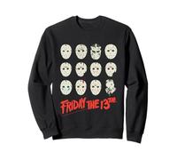 Masques Vendredi Le 13e Halloween Design Sweatshirt