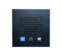 Masreoi Téléphone intégré avec annulation, 86 trois boutons F | Panneau de 86 boîtes intégrées pour salle de bain Installation facile pour la communication de la chambre d'amis