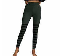 Masrin Legging d'Halloween pour femme - Sexy - Mince - Pantalon rayé - Taille haute - Sport - Pantalon de fitness - Collant moulant - Pêche - Pantalon de yoga à rayures - Pantalon stretch - Costume