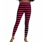 Masrin Legging d'Halloween sexy pour femme - Costume gothique punk - Pantalon extensible - Taille haute - Sport - Pantalon de fitness - Collant moulant - Pantalon de yoga - Pantalon de détente