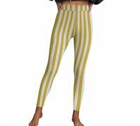 Masrin Leggings Femme Sexy Pantalon Rayé Décontracté Imprimé Pantalons Taille Haute Sport Pantalon de Fitness Collant Moulant Hanches Pêche Pantalon de Yoga Pantalon Extensible Costume Halloween