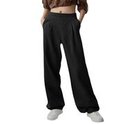 Masrin Palazzo Pantalon de jogging baggy pour femme - Pantalon de sport long en coton - Pantalon de survêtement confortable - Pantalon de jogging large avec taille élastique - Pantalon de yoga