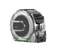 Maß Band | Präzises Roll Maßband | Einziehbares Stahl Maßband Werkzeug | Hochgenaues Messwerkzeug mit Fluoreszierender Skala für Heimwerker Holzarbeiten Bau Projekte Innenausbau Entfernung Messen