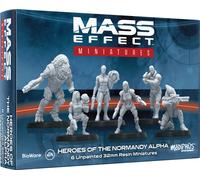 Asmodee Jeu de stratégie Mass Effect Heroes of the Normandy Alpha Multicolore