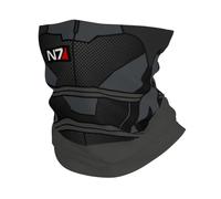 Mass Effect N7 Armor Bandana cache-cou pour ski, course à pied, femme et homme, écharpe enveloppante, alliance, militaire, jeu vidéo