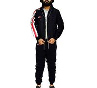 Mass Effect n7 Costume complet à capuche et pantalon - Noir - X-Large