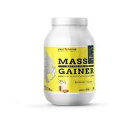 MASS GAINER NATIVE PROTEIN - Protéines et Glucides Bi-Sources, Prise de Masse Rapide, Gain de poids et Masse Musculaire - 3kg - Saveur Cookies - Eric Favre