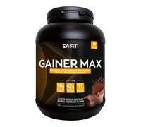 EAFIT Gainer – Gainer Max – Double chocolat – 42 g de glucides • 10 g de protéines – 1,1 kg
