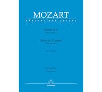 Mass in C major (K.220) Sparrow Mass (Vocal Score)