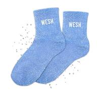MASSA Chaussettes Paillettes - Taille Unique - Parfaite, Unique, Wesh, Tana, Princesse, Pipelette, Raleuse, Gourmande, Aigrie, Mamounette - Chaussettes à Paillettes (Wesh)