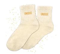 MASSA Chaussettes Paillettes - Taille Unique - Parfaite, Unique, Wesh, Tana, Princesse, Pipelette, Raleuse, Gourmande, Aigrie, Mamounette - Chaussettes à Paillettes (Unique)