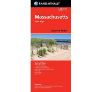 Massachusetts, carte facile à lire | Rand McNally