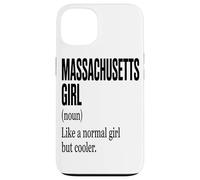 Massachusetts Girl Like A Normal Girl But Cooler Local Roots Coque pour iPhone 13