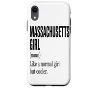 Massachusetts Girl Like A Normal Girl But Cooler Local Roots Coque pour iPhone XR
