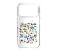 Massachusetts, MA, États-Unis, Cartes d'icônes, Boston Coque pour iPhone 17 Pro