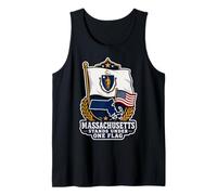 Massachusetts Stands Under One Flag Débardeur