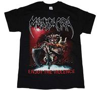 MASSACRA Enjoy The Violence Death Thrash Metal LOUDBLAST New Black T-Shirt
