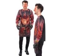 Massacre Homme Kit Déguisement Halloween Kit Sanglant Tablier + Gants Unisexe