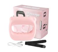 Massage à la main, outil de massage à la main, 14 x 12 cm, haute intensité, avec batterie rechargeable, support de tissu profond, portable pour le pied, le cou, l'épaule, le voyage, la maison