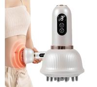 Massage Anti-Cellulite Massageur Électrique Raffermissant Corps Avec 3 | Outil de Détente des Cuisses Pour Massage Des Tissus Profonds Muscles Dos Nuque Épaules Cuisses