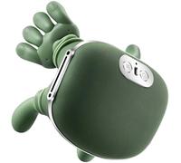 Massage cervical 4D avec chaleur, Shiatsu portable sans fil pour nuque et épaules, pétrissage profond, recharge USB-C, 3 modes et 2 niveaux de chaleur, idéal pour bureau, maison et voyages