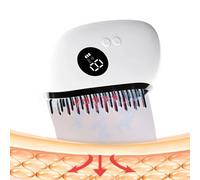 Massage Comb - Rechargeable Grooming Brush | 9 Vibration Modes With Hair Growth Stimulating Brush For Men And Women, Travel Friendly Gym, Outdoor, Business Trips, Everyday Use, And Gift Giving