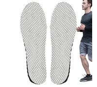 Massage Comfort Insoles, Sports Relief Inserts, Breathable Shoe Soles, Sturdy Material, Cushioned Support, (11.22x4.72 Inches), Great For Active Lifestyles, Work And Hiking
