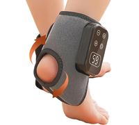 Massage de la cheville : masseur de cheville 7,5 W pour soulager la douleur, masseur de pieds 5 V pour neuropathie, masseur de pieds avec enveloppe électrique à 5 vitesses, enveloppement thermique Neo