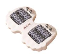 Massage de réflexologie des pieds - Rouleau de massage musculaire des pieds, rouleau de massage à double point de pression pour adultes, femmes, hommes, outil de soins de relaxation Endurable Materia