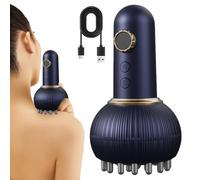 Massage des méridiens - Outil de massage électrique rechargeable USB - Brosse méridienne pour graisse abdominale - Pour ventre, estomac, cuisses, jambes, bras, dos et cou